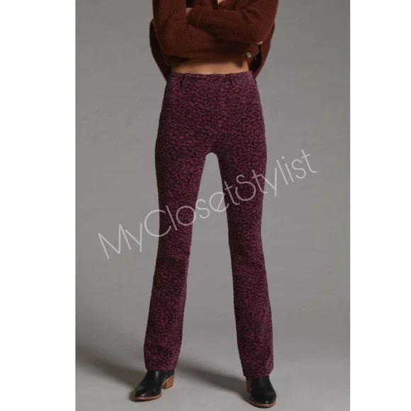 Pilcro the Icon Flare Corduroy Festival Pants 26 NWT $140 Anthropologie BOHO new - Picture 4 of 5